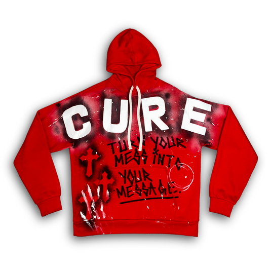 1OF1 RED HOODIE